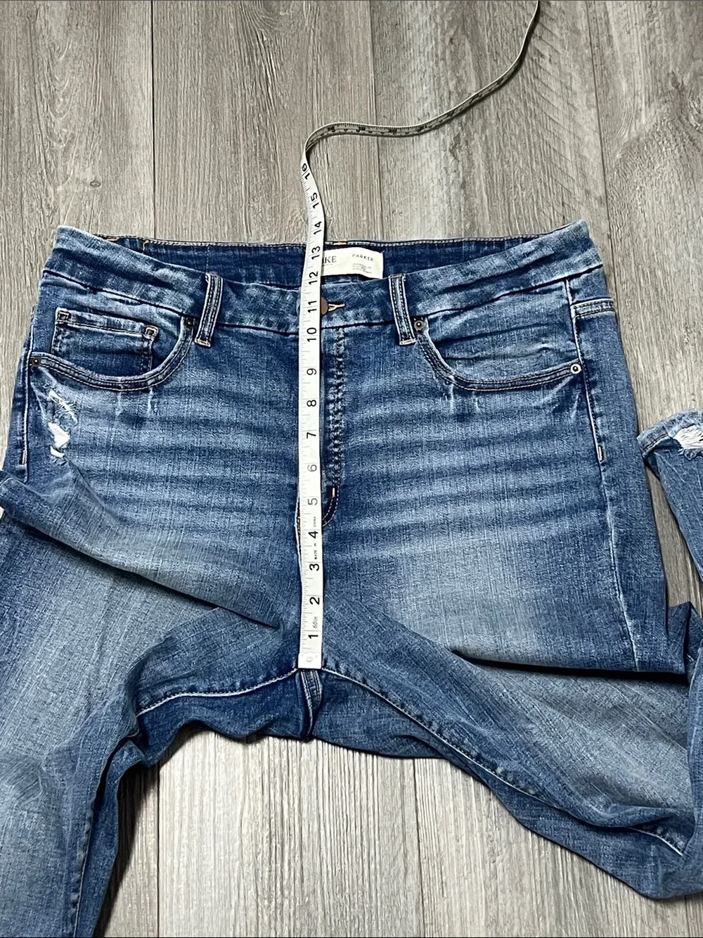 BKE woman’s Parker Universal fit high rise Ankle Skinny jeans/ size 32x27